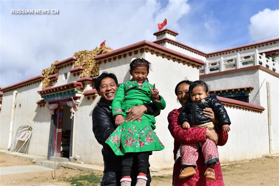 От степей Цянтан до пригородов Лхасы -- Новая жизнь жителей волости Жунма