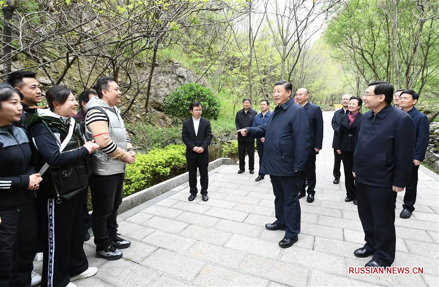 Си Цзиньпин прибыл с инспекцией в провинцию Шэньси