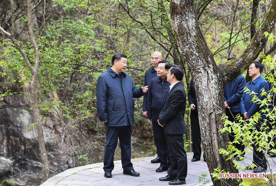 Си Цзиньпин прибыл с инспекцией в провинцию Шэньси