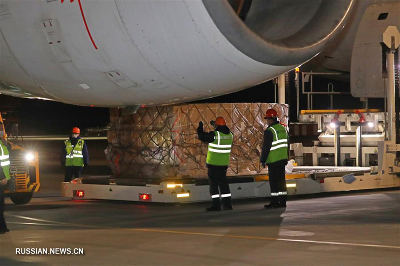 Китай отправил в Беларусь более 50 тонн гуманитарных медицинских грузов