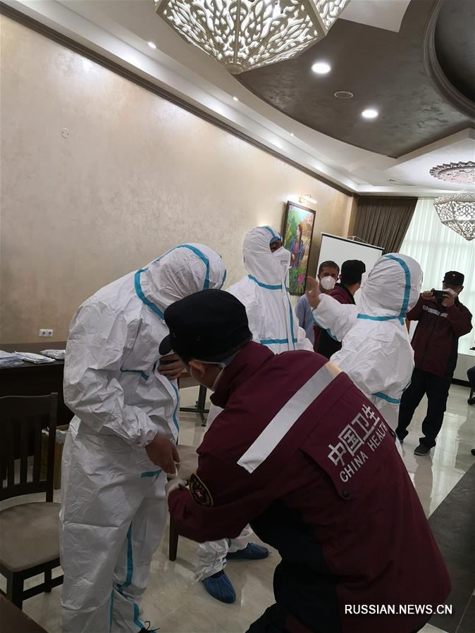 Китайские медики оказали помощь больницам в северных регионах Узбекистана