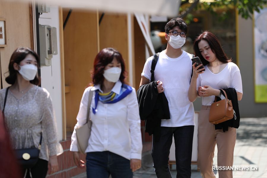 В Республики Корея спустя четыре дня вновь выявлен местный случай заболевания коронавирусом