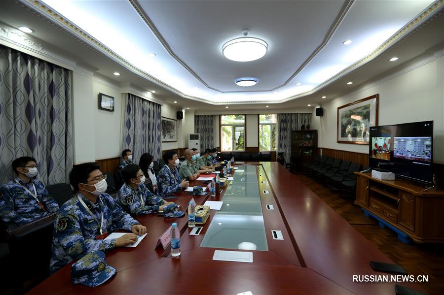 Группа китайских военных медиков завершила работу в Мьянме