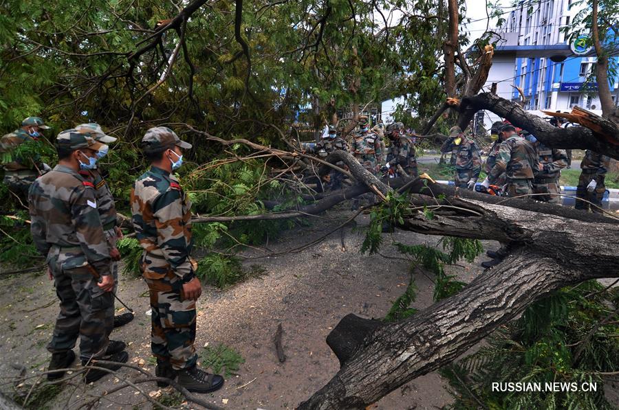 Индия пострадала от циклона "Ампхан"