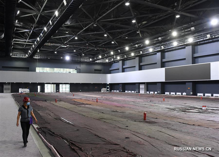 В Пекине завершилось строительство олимпийского тренировочного комплекса "Ледовая арена"