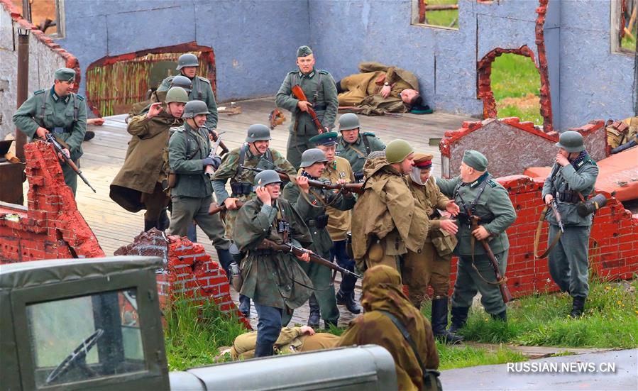 Военно-историческая реконструкция событий 1941 года на "Линии Сталина"