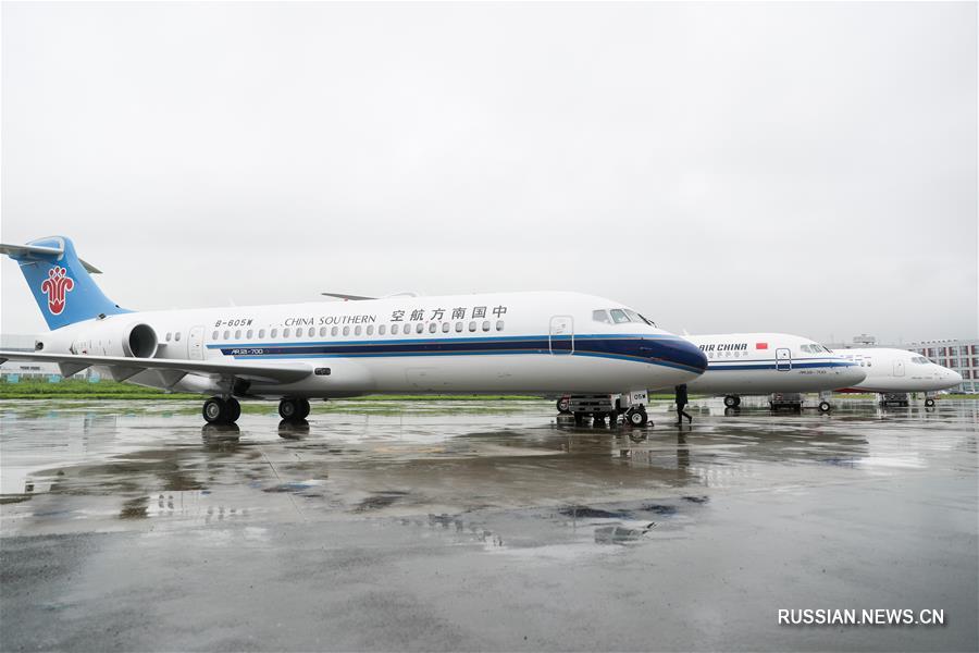 Китайский региональный авиалайнер ARJ21 вышел на основной внутренний рынок