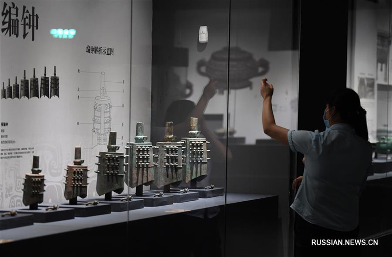 В Историческом музее провинции Шэньси представили археологические памятники из городища Люцзява