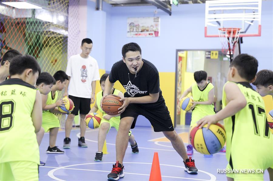 Здоровье нации -- Летний баскетбольный лагерь в Хэншуе