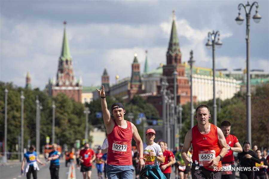 В Москве прошел полумарафон