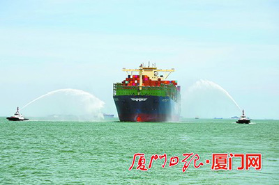Развитие морского транспорта китайского города Сямэнь достигло заметных результатов