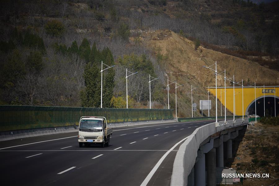 Скоростная автомагистраль Цзинань -- Тайань готовится к открытию
