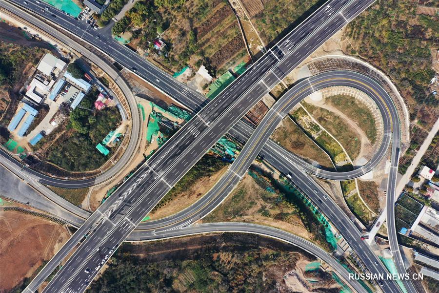 Скоростная автомагистраль Цзинань -- Тайань готовится к открытию