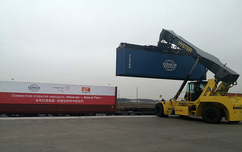 ТЛЦ «Белый Раст» продолжает открывать международные маршруты контейнерных перевозок