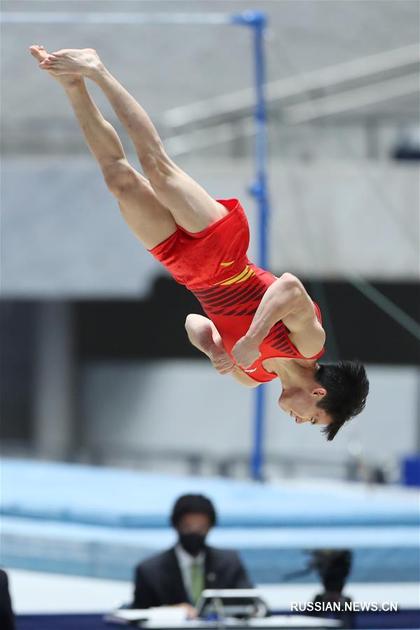 Спортивная гимнастика -- В Токио завершился турнир четырех стран