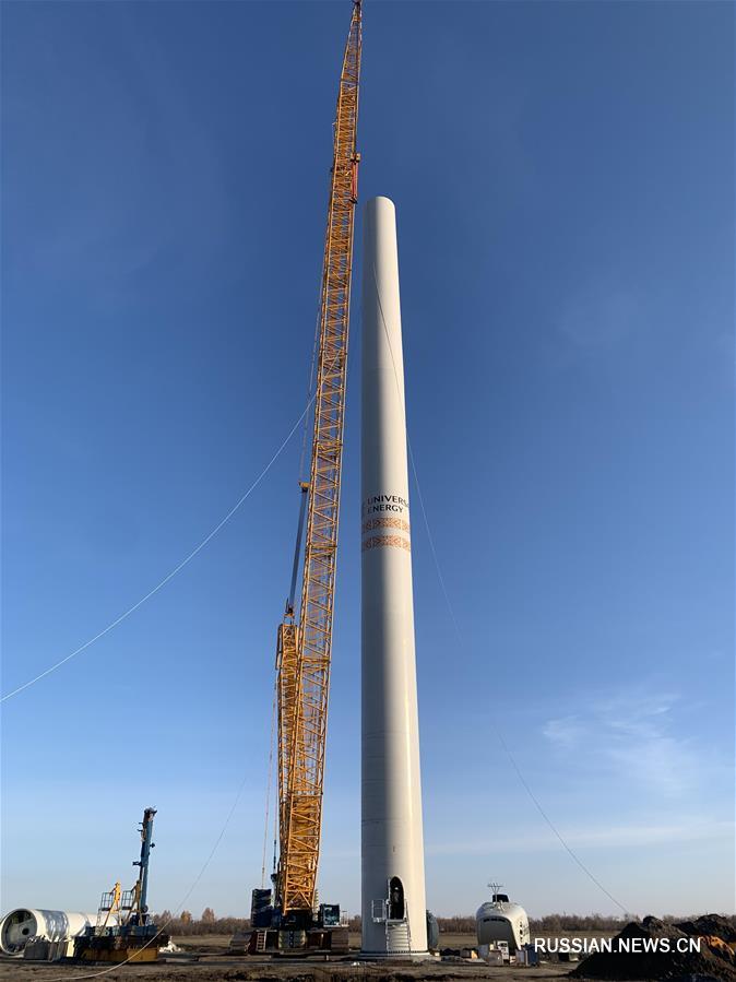 Энергетическое сотрудничество через тысячи километров -- Ветрогенераторы из Китая служат Казахстану