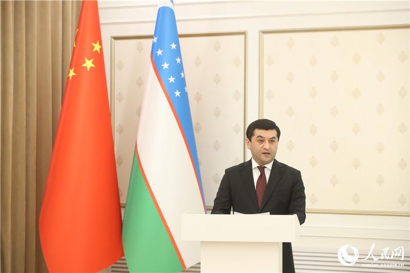 На фото: Посол Республики Узбекистан в КНР Б.О. Саидов