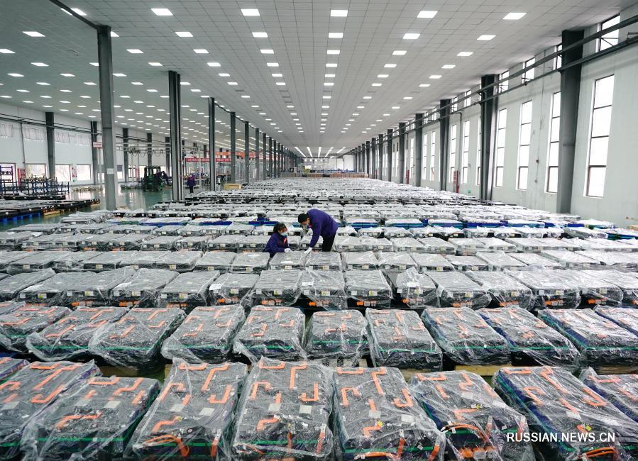 База по производству литиевых аккумуляторов в Таншане