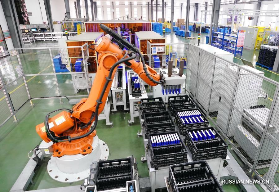 База по производству литиевых аккумуляторов в Таншане