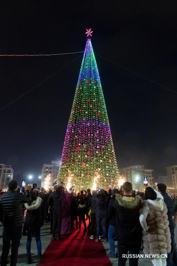 Ташкент готовится к встрече Нового года