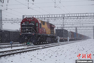 С начала этого года через синьцзянский КПП Алашанькоу прошло более 4 500 поездов по маршрутам Китай-Европа
