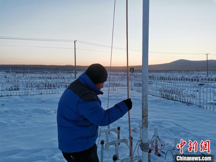 В городе Хулун-Буир во Внутренней Монголии зафиксирована низкая температура минус 43,6°C