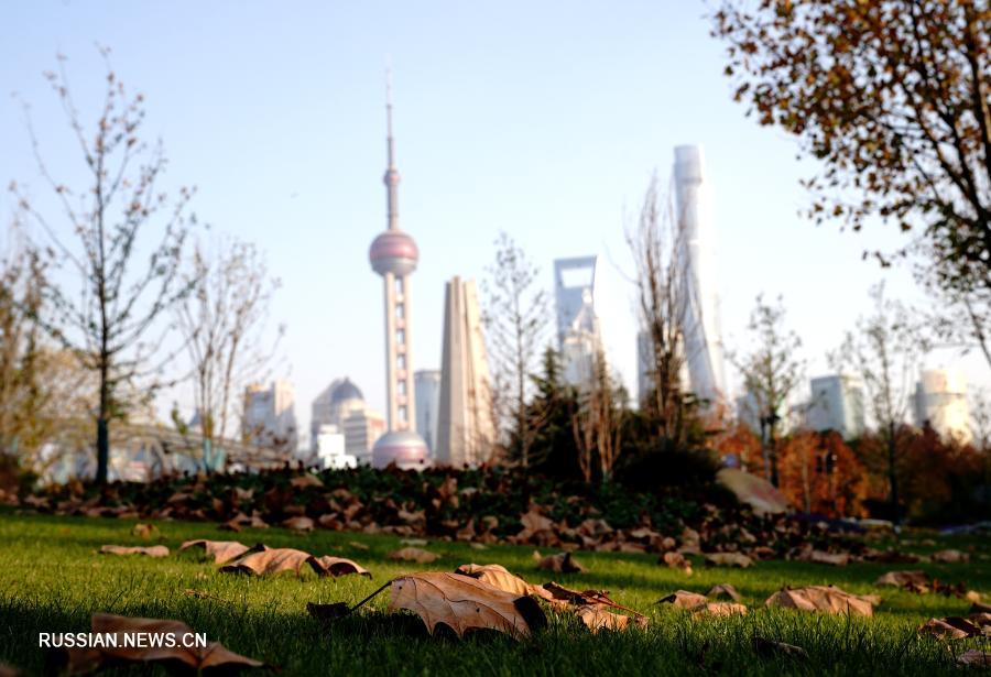 В Шанхае завершилась реконструкция набережной на улице Бэйсучжоулу