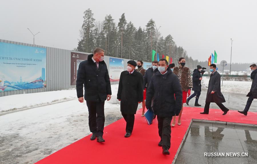 В китайско-белорусском индустриальном парке "Великий камень" начато строительство выставочного центра