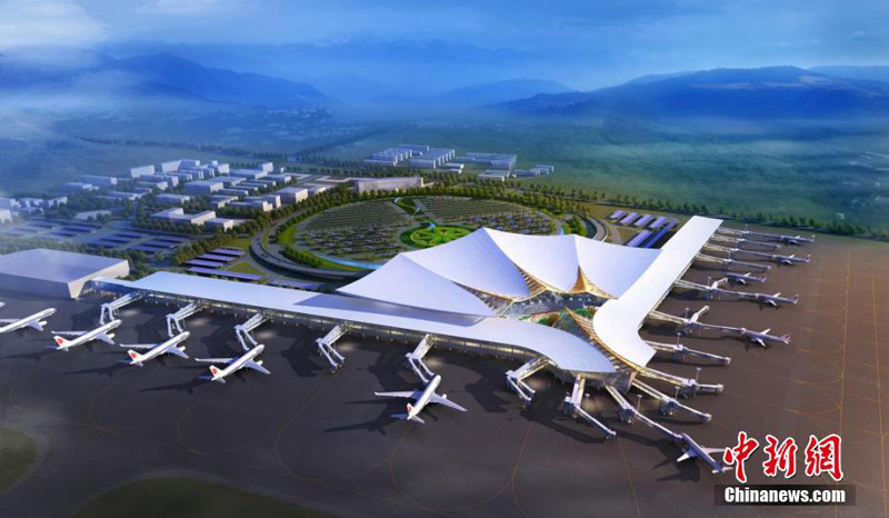 В Лхасе полным ходом идут работы по реконструкции аэропорта «Гонггар»