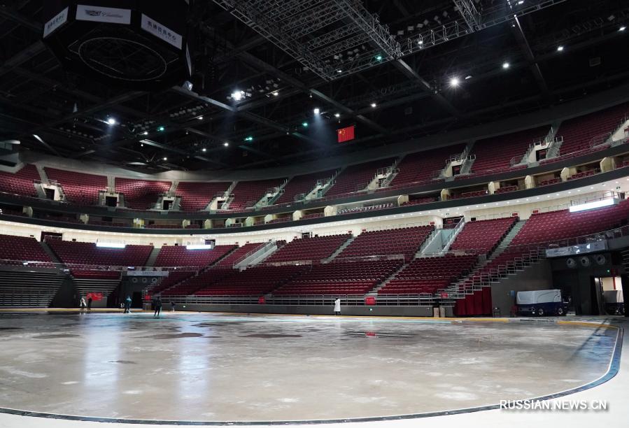 В Пекине завершена реконструкция ледового спортивного комплекса "Укэсун"