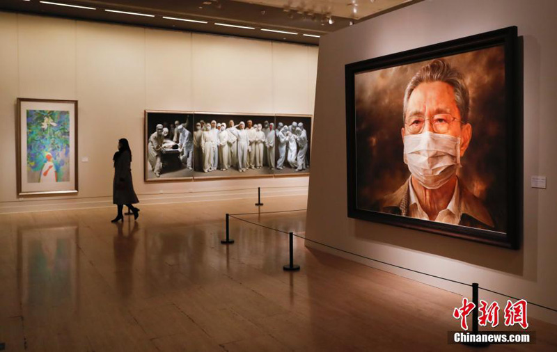 В Музее изобразительных искусств Китая проходит новогодняя выставка