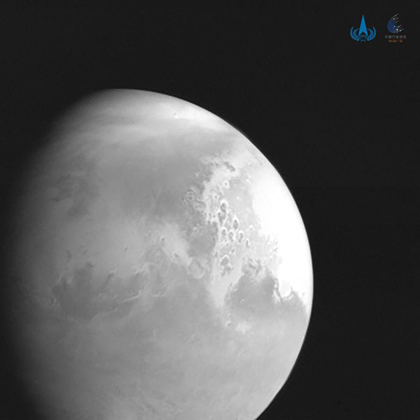 Китайский марсианский зонд "Тяньвэнь-1" завершил четвертую орбитальную коррекцию