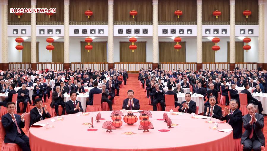 Си Цзиньпин поздравил всех китайцев с праздником Весны
