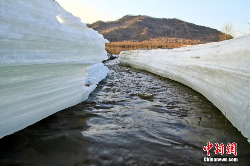 Завораживающая красота тающих льдов в Хэйлунцзяне