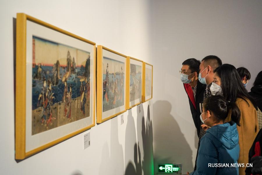 В Пекине открылась выставка редких японских гравюр укиё-э