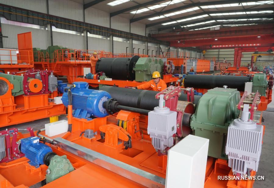 Промбаза в провинции Хэбэй делает упор на производство оборудования