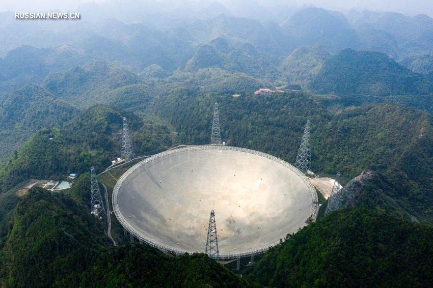 Китайский радиотелескоп FAST обнаружил более 300 пульсаров