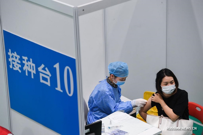 В Шэньчжэне открыт 21 временный пункт вакцинации от COVID-19 крупного и среднего размера
