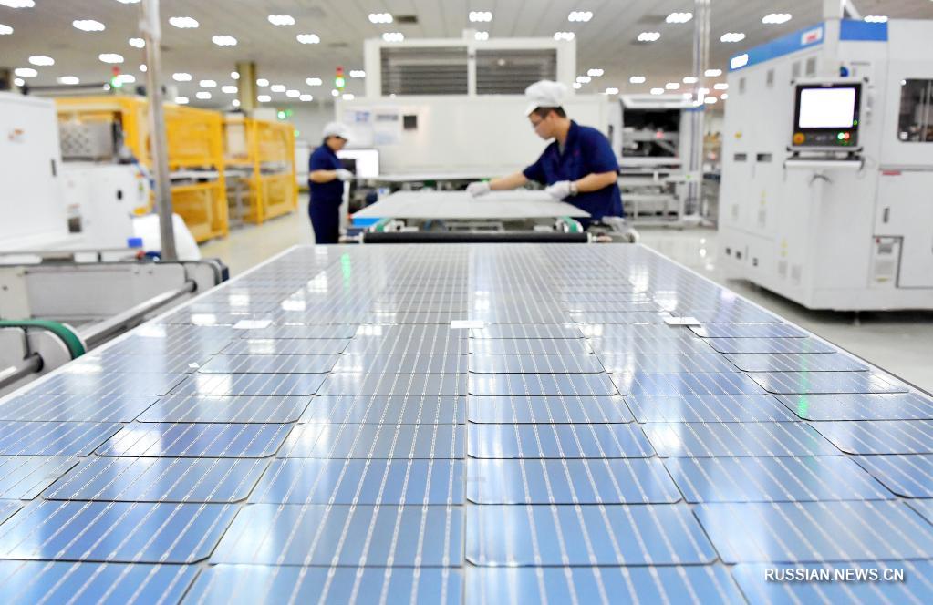 Китай производит свыше 70 проц солнечных батарей, поставляемых на глобальный рынок
