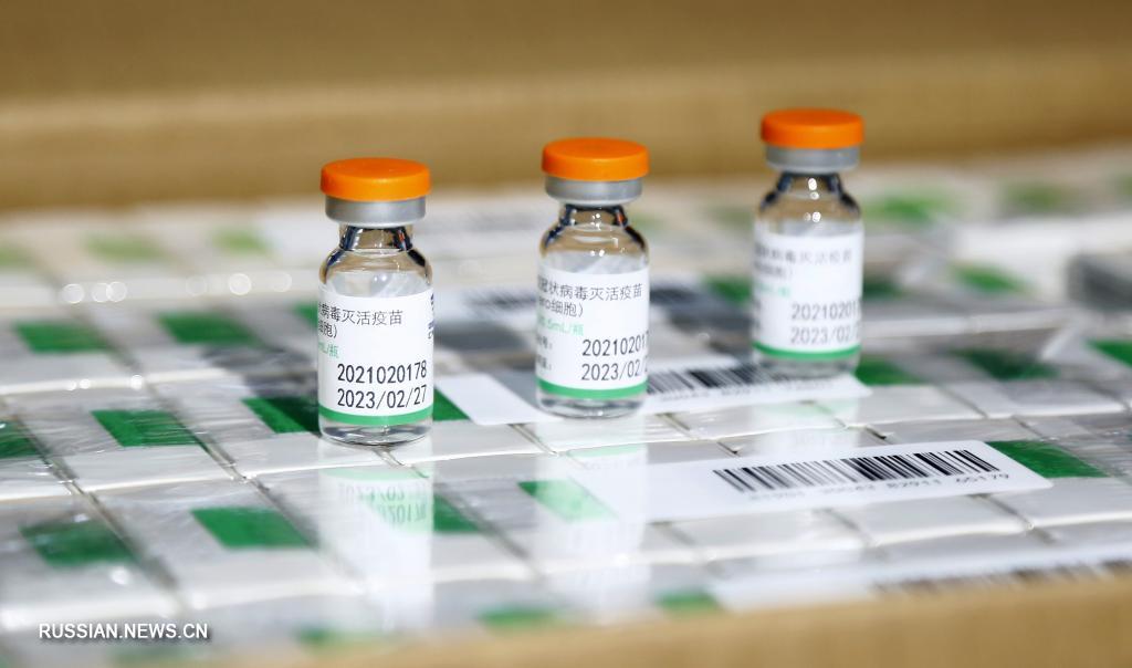 Закупленная Грузией первая партия китайской вакцины от COVID-19 прибыла в Тбилиси