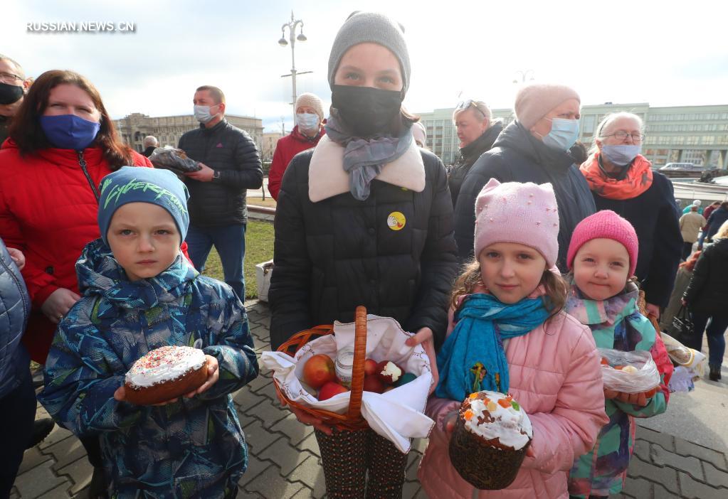 Белорусские католики празднуют Пасху