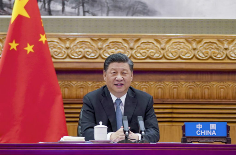 Си Цзиньпин принял участие в видеосаммите руководителей Китая, Франции и Германии