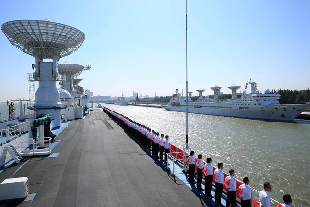 Китайское судно "Юаньван-5" отправилось в Тихий океан для выполнения новой миссии на море