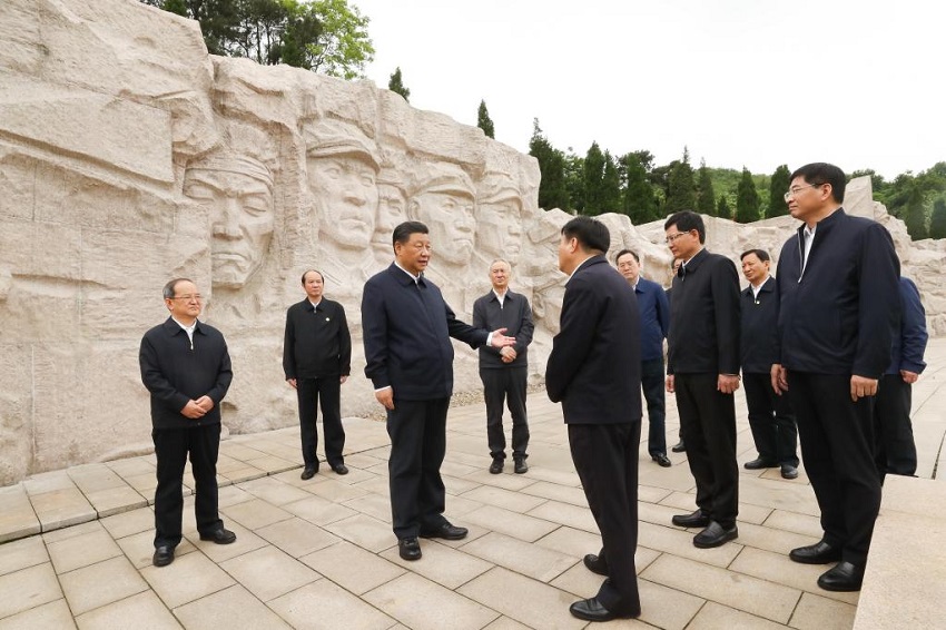 Си Цзиньпин прибыл с инспекцией в Гуанси-Чжуанский АР