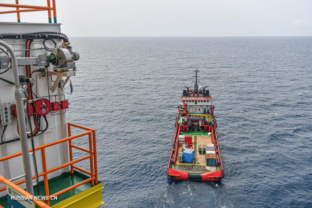 Китайское газовое месторождение "Лэдун 15-1" в Южно-Китайском море
