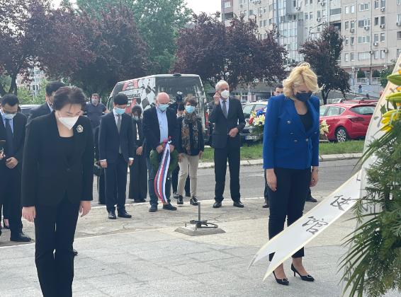 В Сербии почтили память погибших китайцев во время бомбардировок НАТО в 1999 году