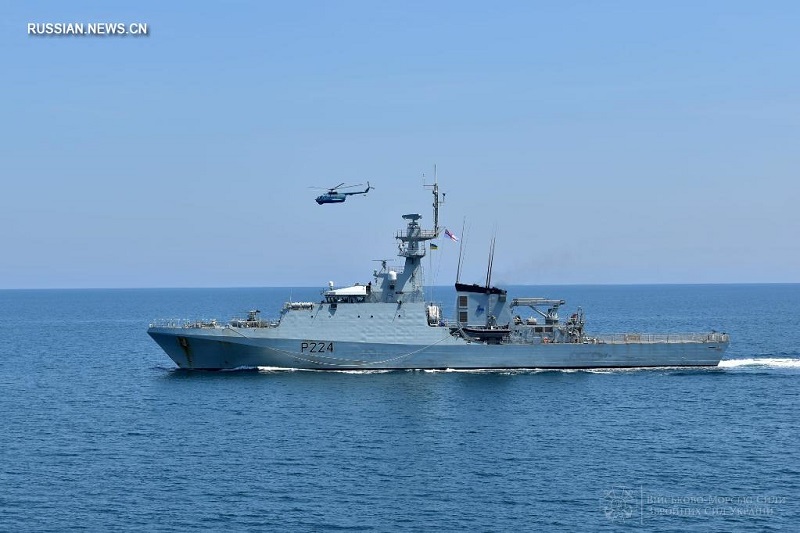 ВМС Украины и Великобритании провели совместную тренировку в Черном море