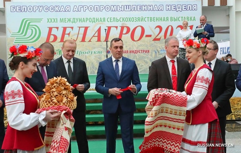 В Китайско-белорусском индустриальном парке открылась выставка "Белагро-2021"