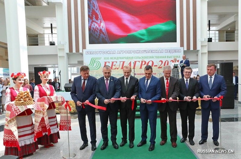 В Китайско-белорусском индустриальном парке открылась выставка "Белагро-2021"