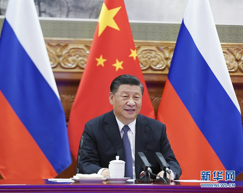 Си Цзиньпин и В. Путин объявили о продлении Договора о добрососедстве, дружбе и сотрудничестве между КНР и РФ